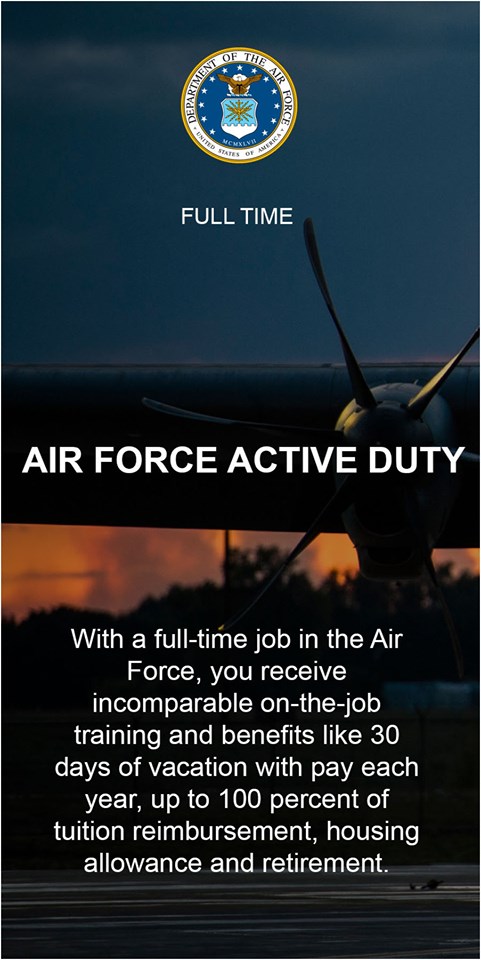 Active Duty Air Force Careers